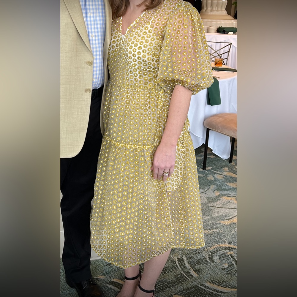 Top Shop Floral Wrap Dress